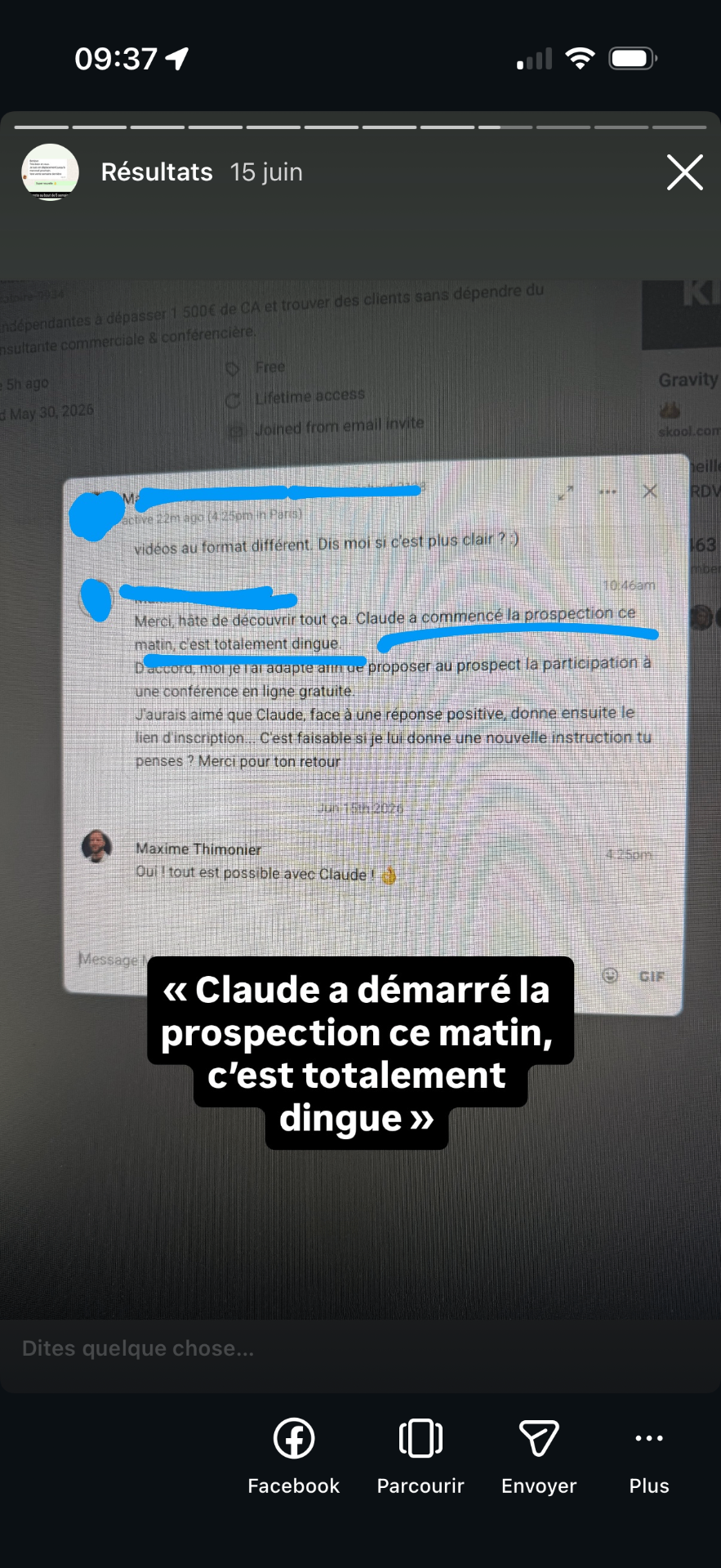 Claude prospection